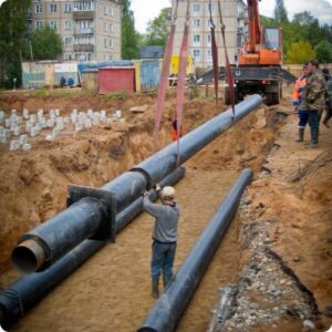 Прокладка и монтаж водопровода — контакты строительных компаний